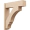 Ekena Millwork 8-in W x 30-in D x 34-in H Balboa Block Rough Cedar Woodgrain TimberThane Outlooker, Primed Tan OUTUR080X30X34BOA44RCPR - alternate 1